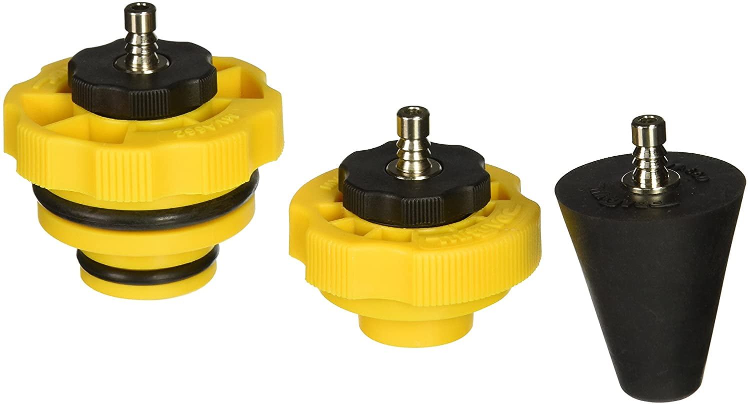 Mityvac MVA670 Power Steering Air Bleed 3 Adapter Kit Universal, GM and Ford