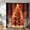 Classic Christmas Trees Texture, variant on Christmas Theme Decor Shower Curtain for Bathroom Shower Curtain Set with 12 Hooks Waterproof Fabric Bath Curtain for Bathtub Restroom Decor, 72 X 72 in