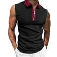thumbnail image 1 of Qiopertar Liquidation à Moins de 5$ Mode Personnalité Chemise Décontractée Slim Manches Courtes Col Rabattu en Solde, 1 of 5