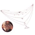 thumbnail image 1 of Multilayer Necklace Shell Fish Tail Layered Necklace Chain Necklace Choker Necklace for Woman, 1 of 10