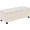 Velvet-white, variant on Chenille Storage Ottoman Bench with Legs, 43.5”W x 15.7”D x 15.7”H,Metal Frame end of Bed Bench Hold up to 770 LB,Large Storage Chest,white
