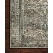 Loloi Layla LAY-13 Printed Antique / Moss Oriental Area Rug 2'-0 x 5'-0