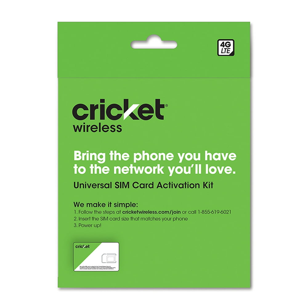 Cricket BYOD All in One SIM Kit 2.0