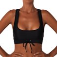 thumbnail image 1 of Coofit Women's Swimsuit Fashion Solid Color Bikini Set Bathing Suit for Beach, 1 of 6