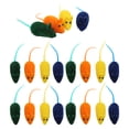 thumbnail image 3 of Toy de Gato, 4 Colores Alivian El Juguete de Ratón Chirrido de Estrés para Gatos, 3 of 7