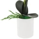 thumbnail image 5 of BRIGHTFUFU Decoración artificial de la planta en maceta artificial de la mesa de la orquídea de la flor en maceta, 5 of 7