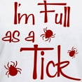 thumbnail image 3 of CafePress - Full As A Tick Women's V Neck T Shirt - Womens Cotton V-Neck T-shirt, 3 of 4