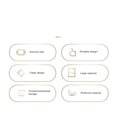 thumbnail image 3 of Contenedor de condimentos caja de especias de cocina de mano dividida de 4 rejillas para picnic ANGGREK Otros, 3 of 8