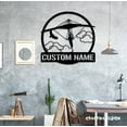 thumbnail image 4 of Craftnamesign Custom Skydiving Metal Wall Art LED Light, Parachute Sign, Skydiving Wall Decor, 4 of 5
