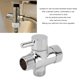 thumbnail image 3 of Desviador de ducha de 3 vías latón Desviador de ducha de 3 vías Recubrimiento Mano de obra exquisita Salida de agua de 7/8 pulgadas para cabezal de ducha de mano ANGGREK Otros, 3 of 8