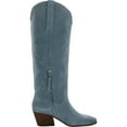 thumbnail image 2 of Sam Edelman Womens Britten  Suede Tall Cowboy, Western Boots, 2 of 3