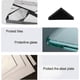 thumbnail image 5 of 5mm Plastic Corner Guards Safety Corners for Glass and Mirrors Protective Pad Products Corners Anti impact Corner Guards (200 pieces) 26s, 5 of 5