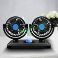thumbnail image 4 of 12 V Double Fan Car Fan Caravan Car Cigarette Lighter Double Head Cooler, 4 of 5