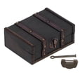 thumbnail image 2 of Jewelry Box, Portable Desktop Storage Box 6.3x4.7x2.4inch Storage Case Storage Box  For School For Office For Home, 2 of 8