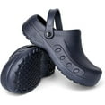 Meidiastra Men Chef Clogs Slip Resistant Garden Clogs with Arch Support Safety Nursing Shoes