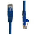 thumbnail image 2 of NTW 3' Cat5e Snagless Unshielded (UTP) Network Patch Cable - Blue - 345-U5E-003BL, 2 of 4