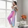 thumbnail image 5 of Pofeuu Fun Rainbow Pink Print Women's Fashion Pajama Pants with Pockets Comfy Drawstring Sleep Lounge Bottoms-XX-Large, 5 of 6