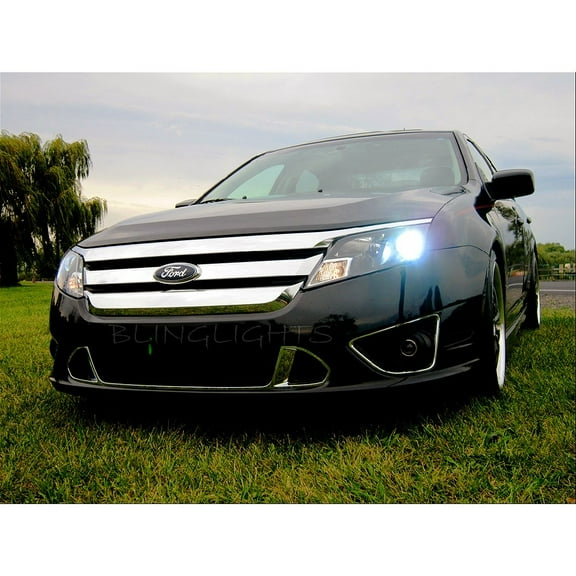 For The 2010 2011 2012 Ford Fusion Bright Light Bulbs for Halogen Headlamps Headlights Head Lamps Lights