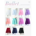 thumbnail image 6 of Girl Kids Ballet Skirt Chiffon Layered Tutu Dance Dress, 6 of 7