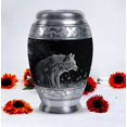 thumbnail image 4 of Mystique Wilderness Urn For Ashes For Women, Urn For Adults Ashes Female & Male, Memorial Urn For Adult Ash, Urns For Ashes, Burial Cremation Urns For Human Ashes Women, Large Decorative Urn 10 Inch, 4 of 5