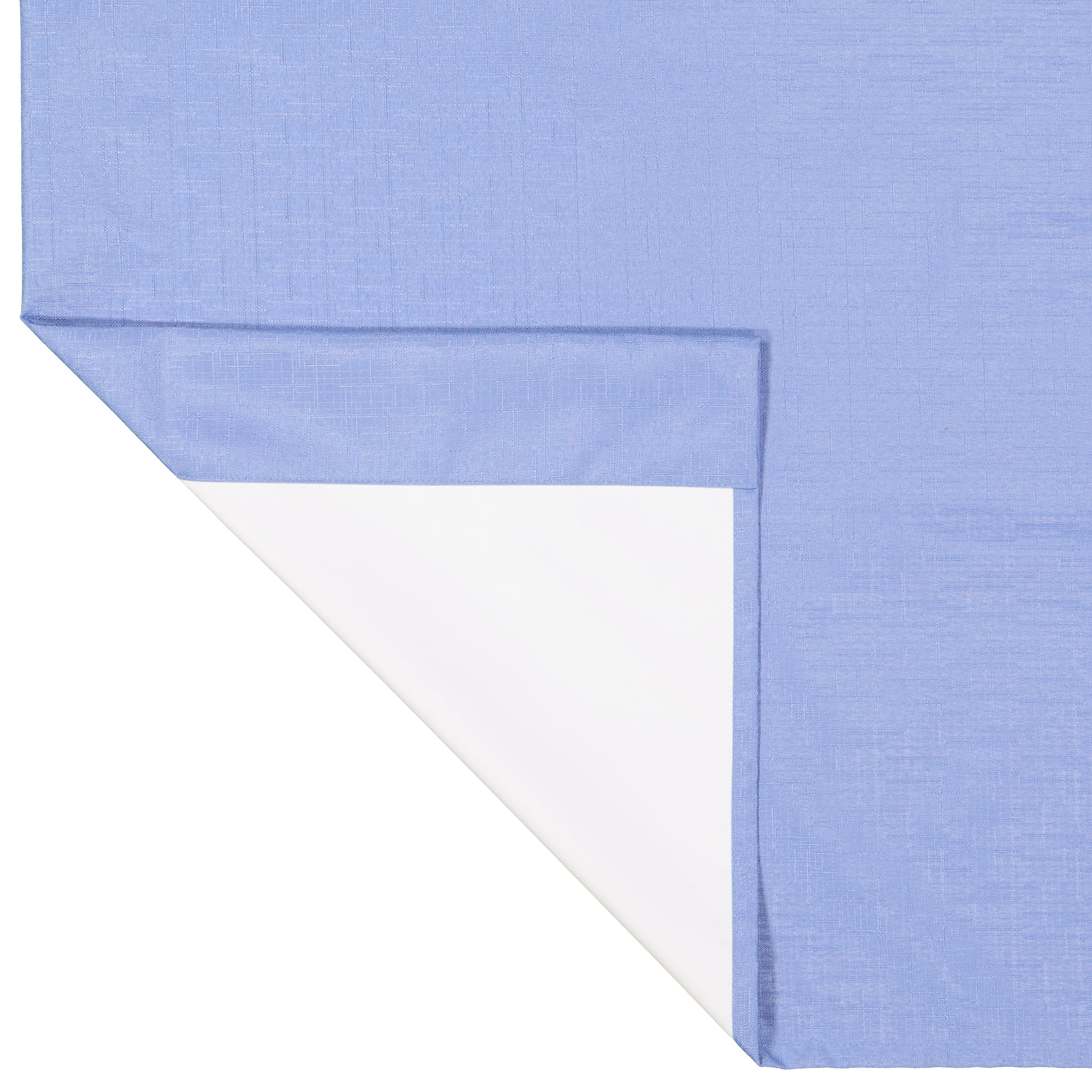 Eclipse Dayton Solid Periwinkle Blackout Grommet Single Curtain Panel, 42" x 63"