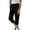 A-Black832, variant on Women Summer Beach Pants Solid Color Trousers Bottoms With Pockets Drawstrings Casual Trousers Vacation Palazzo Pants