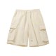 thumbnail image 1 of Pantalones cortos de trabajo holgados de secado rápido para hombre: 4 bolsillos de nailon, para exteriores/casuales, nailon/spandex, cintura elástica, XS-XXXXL, cintura de 71-129 cm, 1 of 4