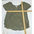 thumbnail image 2 of MSRP $50 Style Co Cotton Off-The-Shoulder Swiss- Winter Moss Green Size XS, 2 of 3