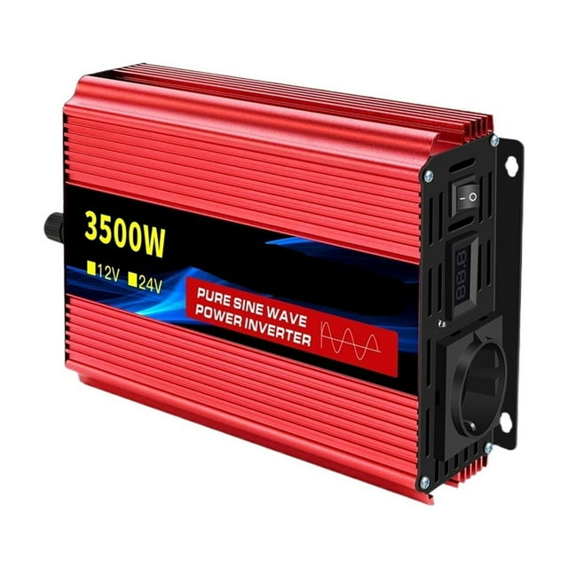 Inverter Pure Sine Wave DC 12V to AC 110 V Voltage Transfer Converter Charging Adapter ,Easy to Use