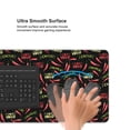 thumbnail image 5 of Hirioo Red Chili for Mouse Pad ,Anti-Slip Base, Durable Stitched Edges, Perfect for Gaming, Office, and Home Use,16x35.5in, 5 of 9