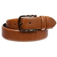 thumbnail image 2 of Men's Croco Print Feather Edged Leather Dress Belt, 2 of 4