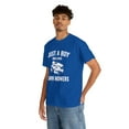 thumbnail image 6 of Just a Boy Who Loves Lawn Mowers Shirt, Funny Lawn Mowing Gift Tee -ID: 581, 6 of 7