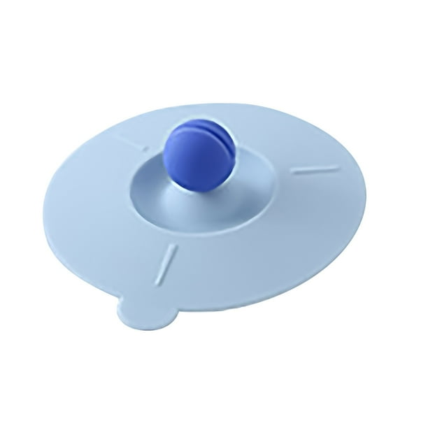 Cubierta de silicona para taza, cubierta para taza caliente, cubierta para taza sellada con soporte para cuchara, diseñada para taza redonda