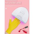 thumbnail image 4 of UV Protection Fingerless Gloves For Nail Lamps Protect Hands From Heat Irritation While Curing LEDGel Polish During Manicures, 4 of 5