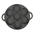 thumbnail image 4 of Egg Poacher Microwave Cast Iron Pan Trustworthy Frying Seven-holes, 4 of 8