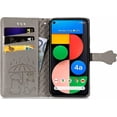 thumbnail image 2 of for Google Pixel 5A 5G Cartoon Cute Wallet Case,Cat Dog Style Flip Phone Cover with ID Card Holder PU Leather Cases for Google Pixel 5A 5G MG Grey, 2 of 13
