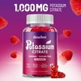 duwhot Potassium Citrate 1000mg Gummies, Potassium Supplement for ...