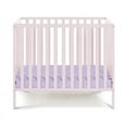 thumbnail image 4 of Suite Bebe  Palmer Mini Crib With Mattress Pad Pink, 4 of 7