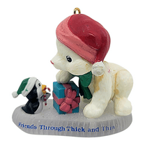 1993 Friends Through Thick and Thin (Polar Bear) Enesco Christmas Tree Ornament 595381