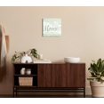 thumbnail image 4 of Love Home Who I Share With Mint House 12 x 12 Glass Wall Hanging Sign, 4 of 4