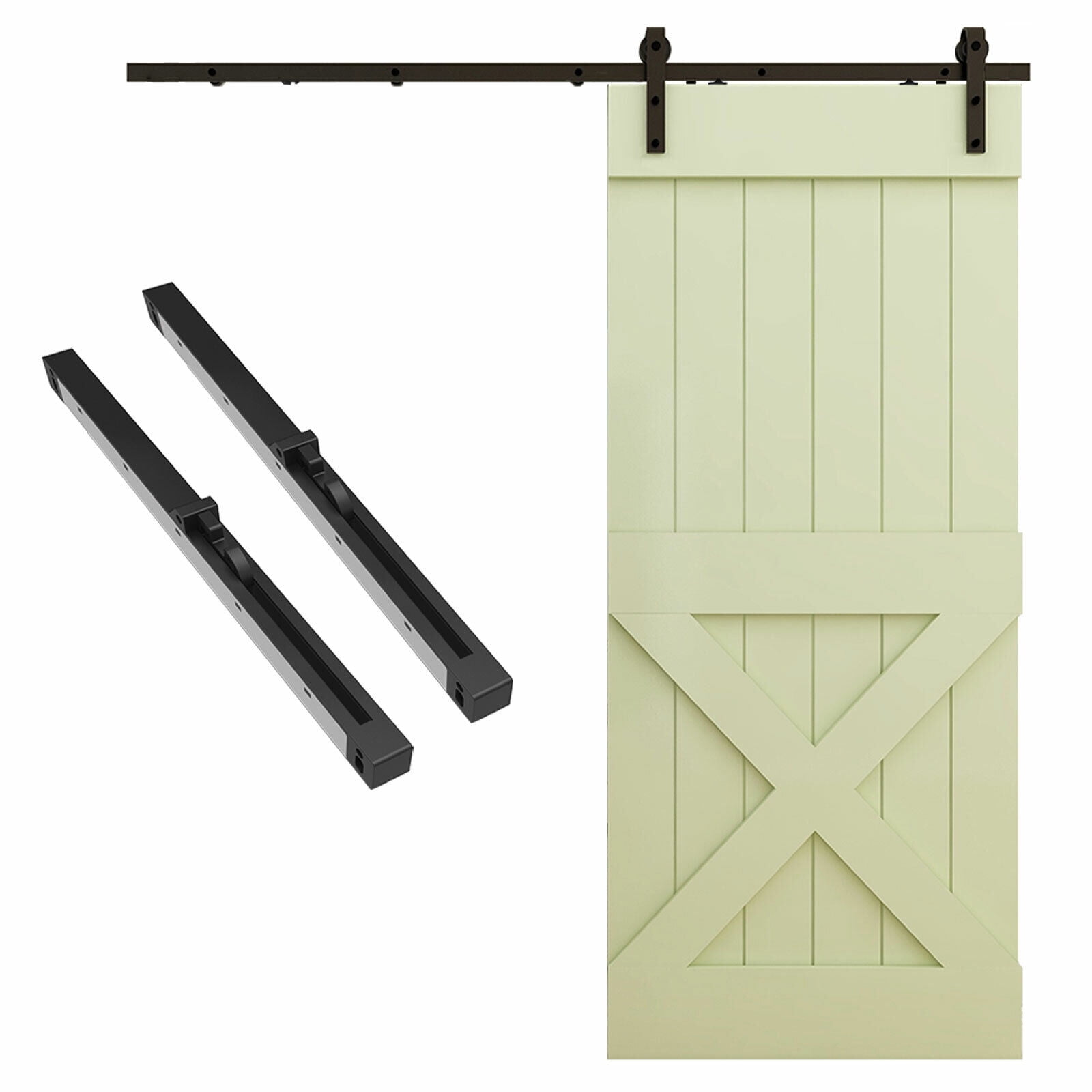 Soft Close Mechanism Buffer Barn Door Damper Spring Sliding Barn Door