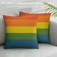 thumbnail image 3 of PRATYUS   Rainbow Pillow Case White, 3 of 5