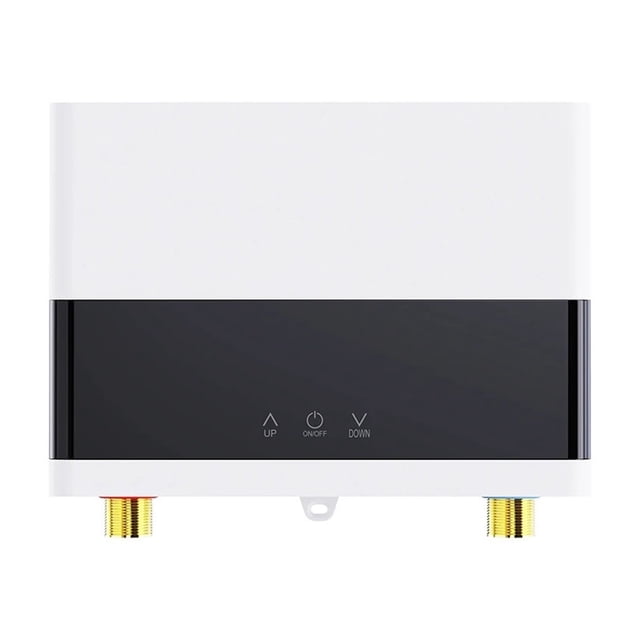 Instant Water Heater Bathroom Kitchen Wall Mounted Electric Water Heater LCD Temperature Display With Remote Control ,Security Protection Design