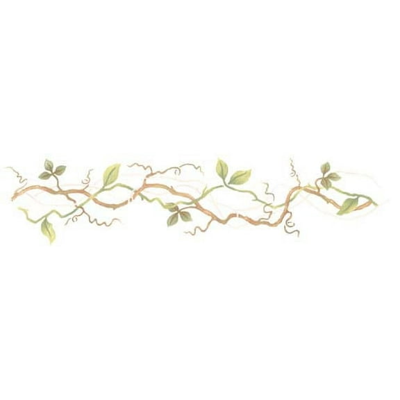 Summertime Vine Wall Stencil SKU #3309 by Designer Stencils