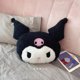 thumbnail image 1 of Cojín trasero suave Kuromi My Melody de gran tamaño, almohada decorativa para sofá cama, peluches peludos cómodos, regalo de decoración para el hogar femenino, 1 of 5