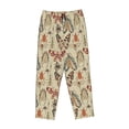thumbnail image 4 of Balery Watercolor Insects print Women's Pajama Pants,Ultra Lightweight Pjs,Lounge Pant-X-Large, 4 of 9