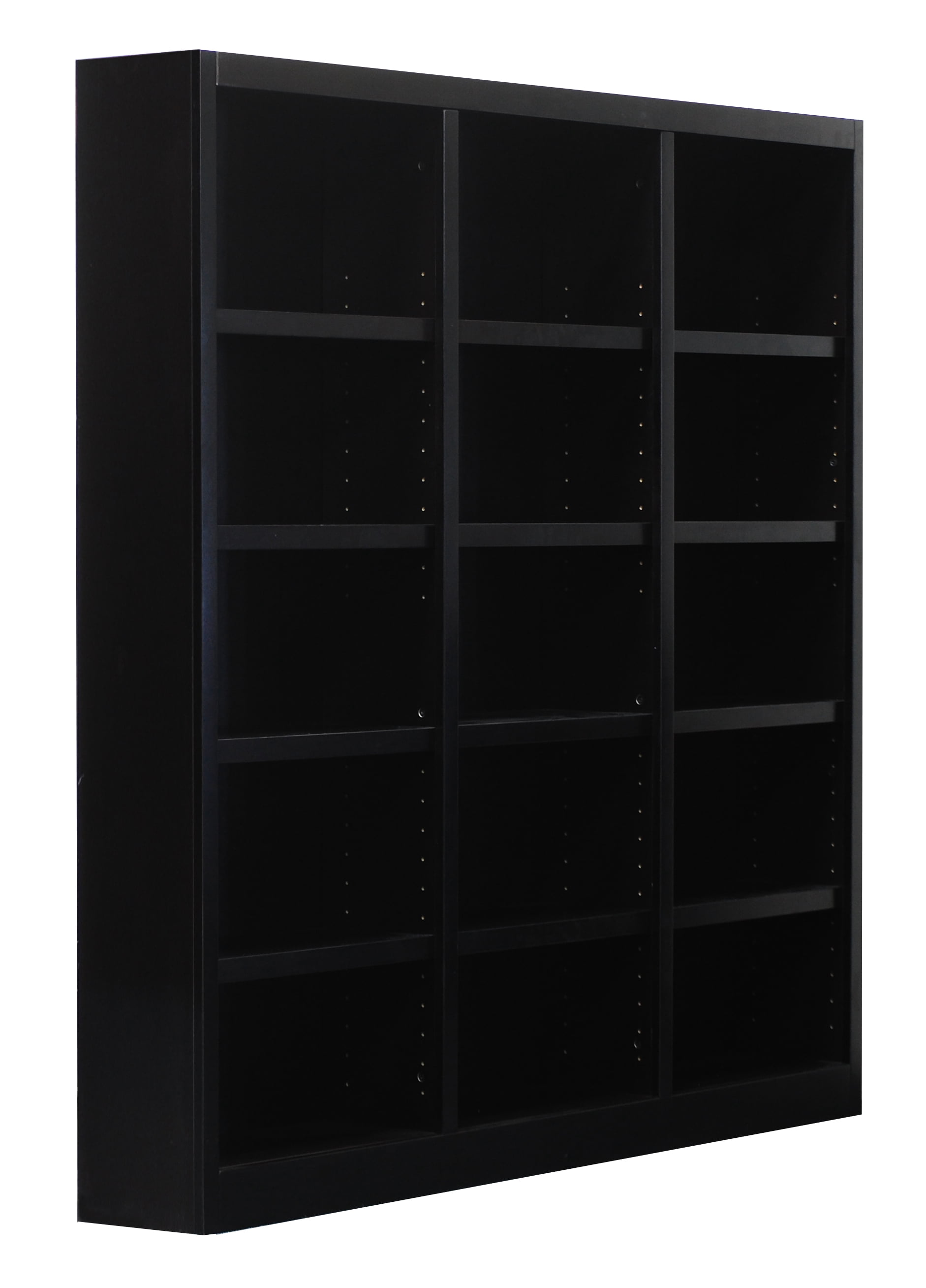 Concepts in Wood Book Shelf - Tall Wood Bookcase Furniture - 72 x 72" Espresso