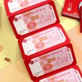 thumbnail image 4 of YAOMOBB Red Lucky Pocket Money Envelope Tassel Design 6 Slots Folding Red Envelope Wedding Decoration, 4 of 6