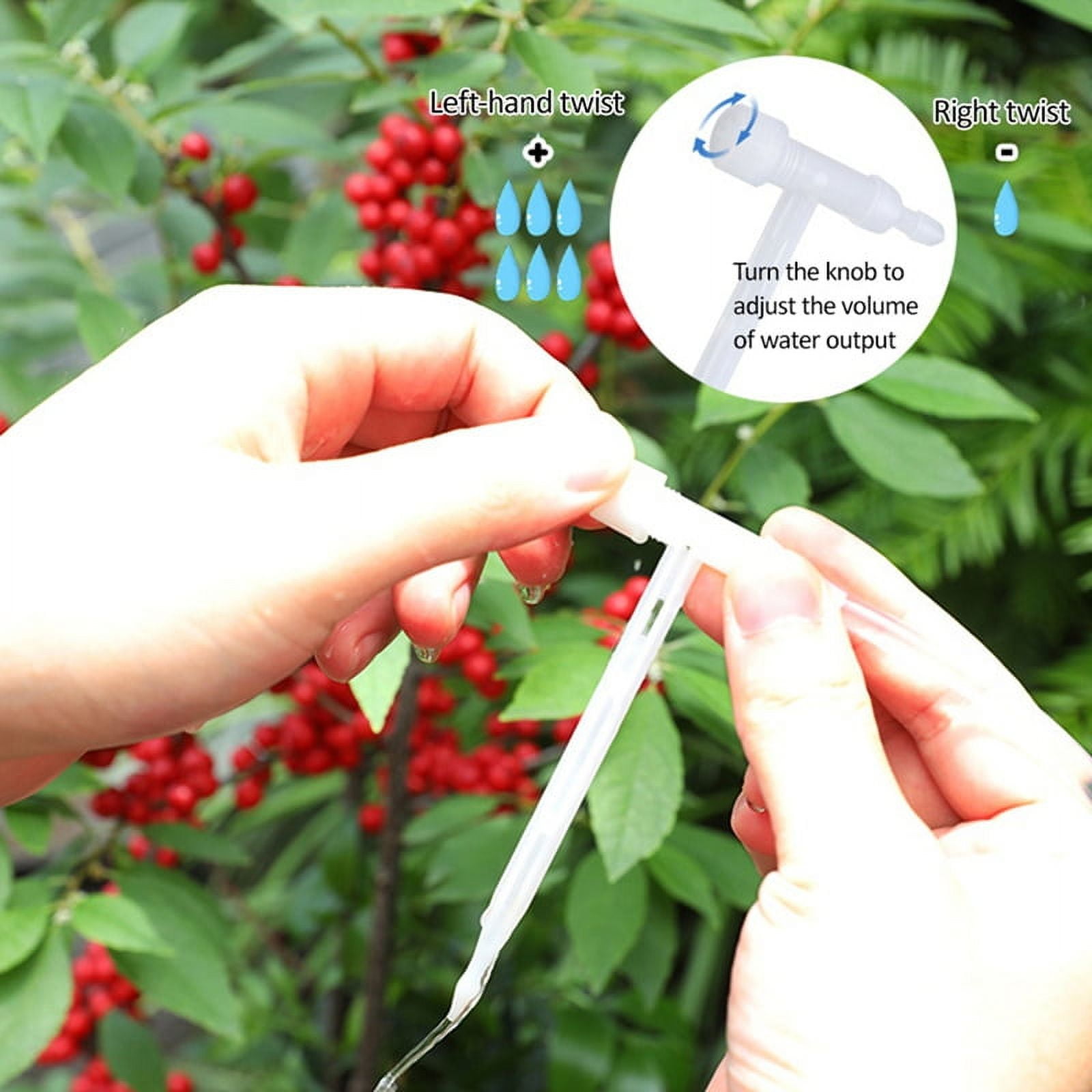 WIFI Intelligent Watering Device Double Pump Timed Automatic Drip Irrigation System Remote Control for 15 Pots