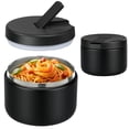 thumbnail image 1 of Termo para alimentos Pawtong con aislamiento al vacío de 350 ml, acero inoxidable, negro, 1 of 6